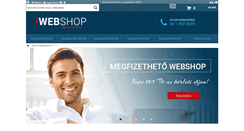 Desktop Screenshot of iwebshop.hu